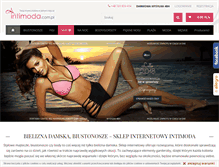 Tablet Screenshot of intimoda.com.pl